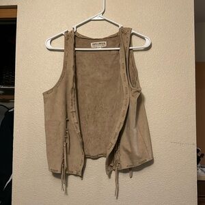 Western suede Vest